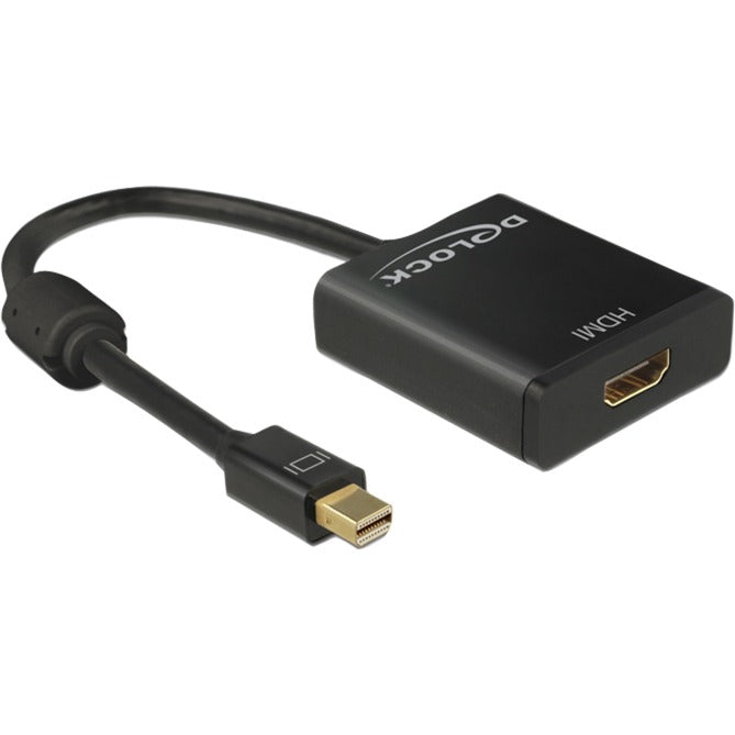 Delock mini displayport > adapter HDMI (czarny, 0,2 metra, 4k)