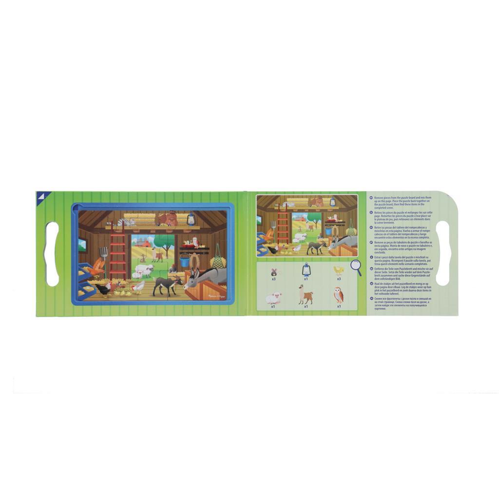Melissa Doug puzzle magnetyczne safari 2x 15 elementów