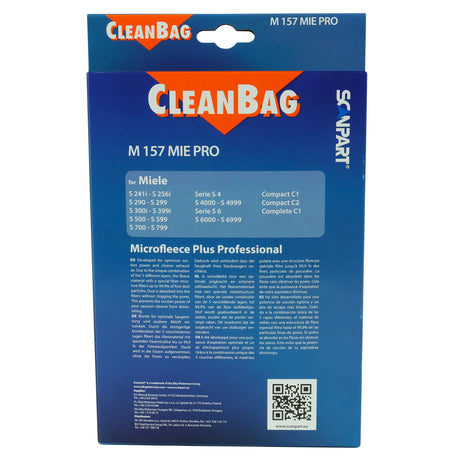 Worek na kurz Scanpart Cleanbag m 157 mie pro miele 5 sztuk