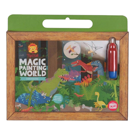 Plemię Tygrysów | magiczny świat malarstwa - dinozaury