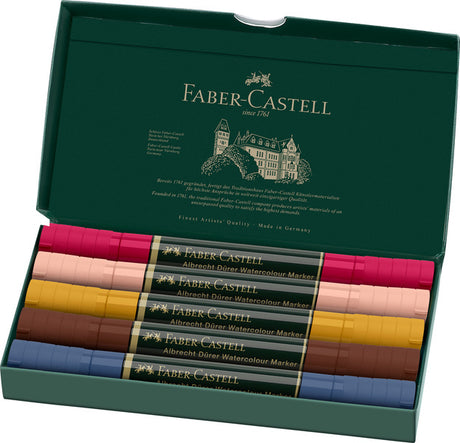 Faber castell fc-160307 wk25marker akwarelowy fc albrechtdürer 5 sztuk portret