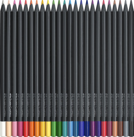 Kredki Faber-castell - edycja czarna - 24 sztuki - fc-116424