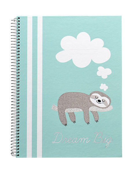 Blok spiralny Kangaro k-89288 dream-big a4 line hc, 90gr 80 ark. 2 motywy