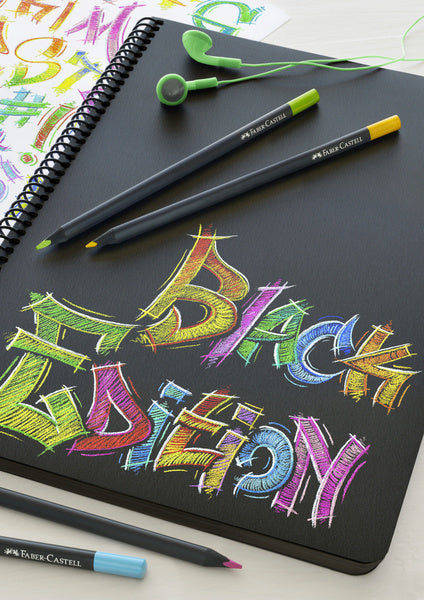 Kredki Faber Castell, gama kolorystyczna Faber Castell Black Edition