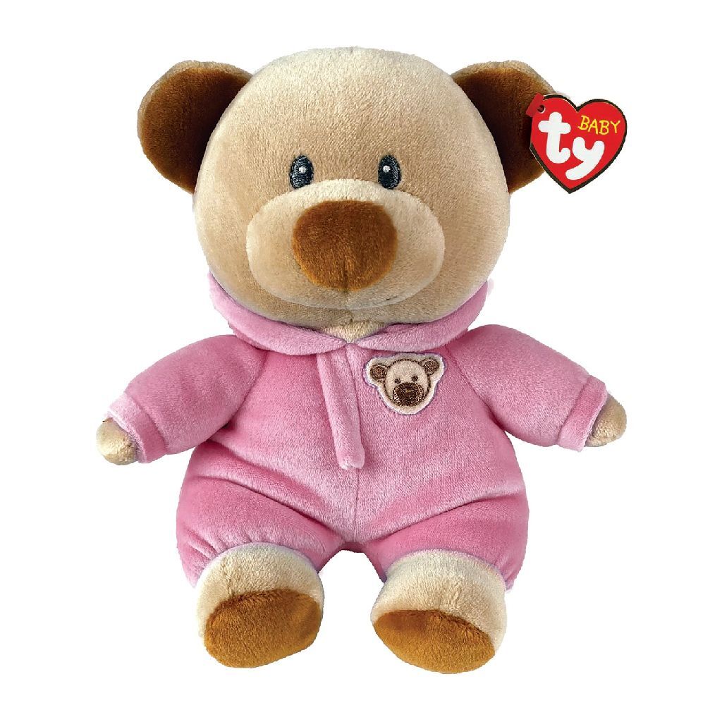 Ty ty baby pluszowa piżama miś 15 cm różowa