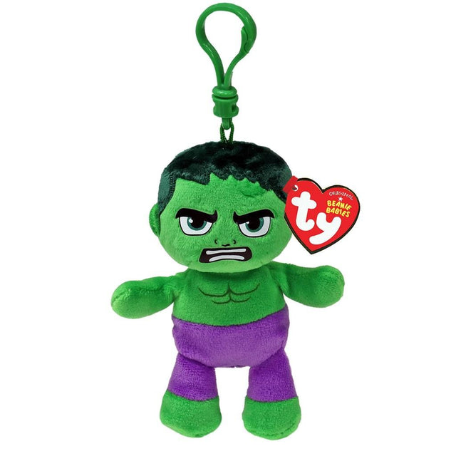 Ty beanie kids klip Marvel przytulanka Hulk 12 cm