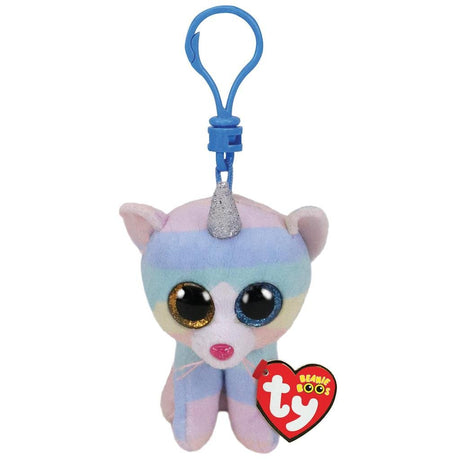 Ty beanie boo #039;s klips pluszowy kot wrzos