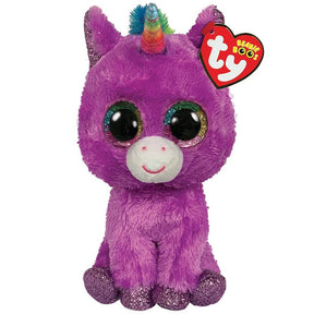 Ty beanie boo #039;s eenhoorn knuffel rosette 15 cm