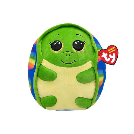 Ty squishy czapki z przytulną poduszką żółw shruggie 20 cm