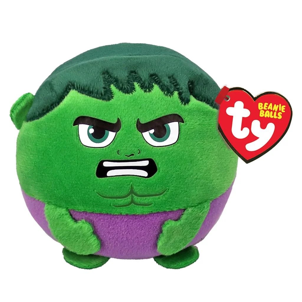 Ty beanie kulki Marvel przytulanka Hulk 10 cm