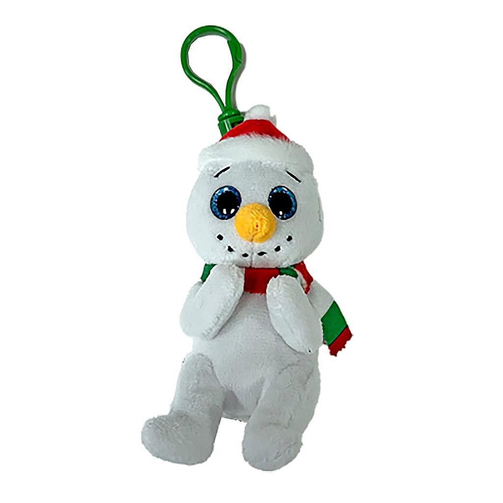 Ty Beanie Boos klips do przytulania bałwanek brrnard 7 cm