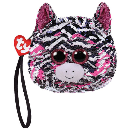 Portfel Ty Fashion Zebra Zoey 13 cm