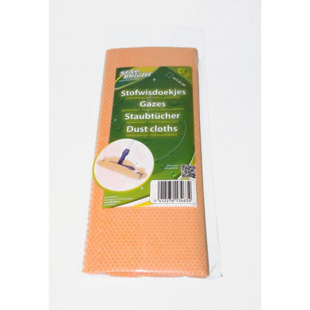 Chusteczki do kurzu Starbright impregnowane pomarańczowe 50szt. 42x25cm