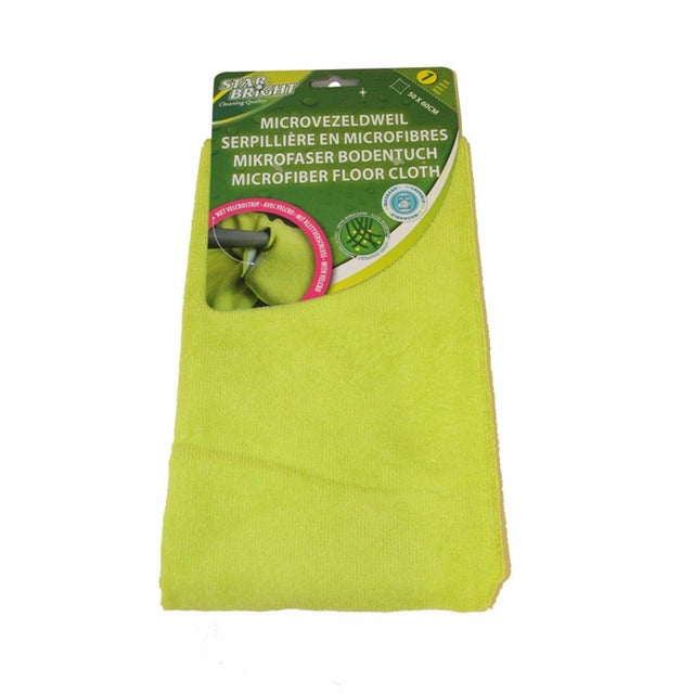 Mop Starbright z mikrofibry z rzepem zielony 50x60cm