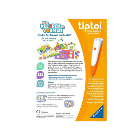 Ravensburger tiptoiâ® – moje kolory i kształty