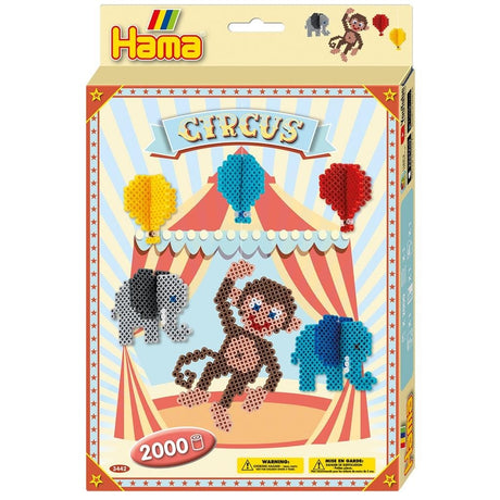 Koraliki do prasowania Hama Circus 2000 sztuk wielokolorowe