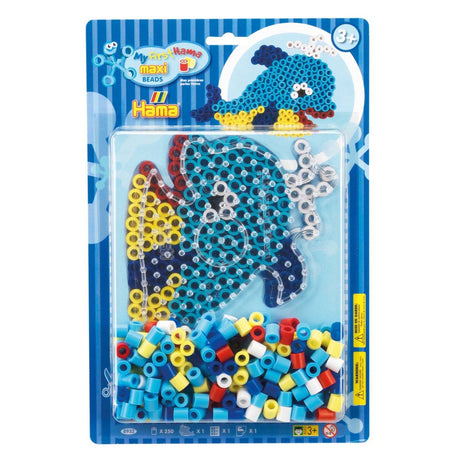 Hama koraliki do naprasowywania hama maxi koraliki do naprasowywania delfin 250 sztuk