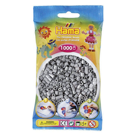 Hama Iron Beads Grey 1000 sztuk