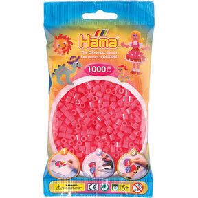 Hama żelazne koraliki 1000 sztuk Cerise