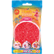 Hama Iron Beads 1000 sztuk czerwony neon