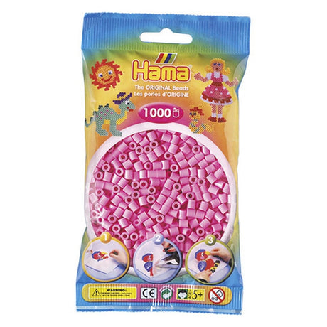 Hama Iron Beads Pink 1000 sztuk
