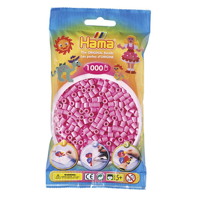 Hama Iron Beads Pink 1000 sztuk