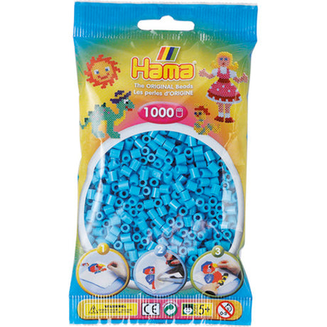 Hama Iron Beads Azure Blue 1000 sztuk