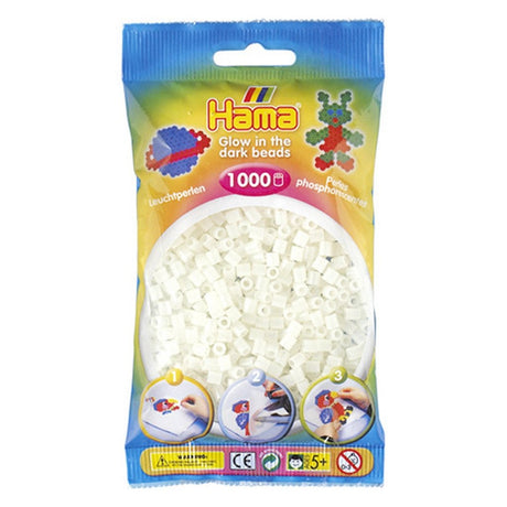 Hama Iron Peads świecą w ciemnych 1000 sztuk