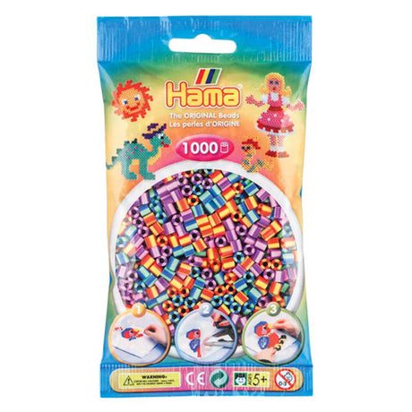 Koraliki do prasowania Hama 1000 sztuk, 2 kolory mieszane
