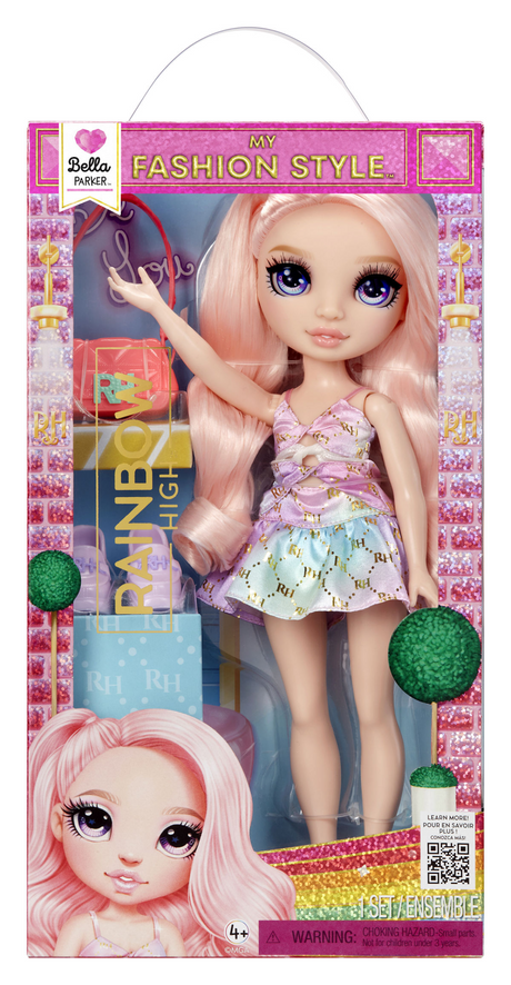 Lalki Rainbow High w moim stylu mody - Bella