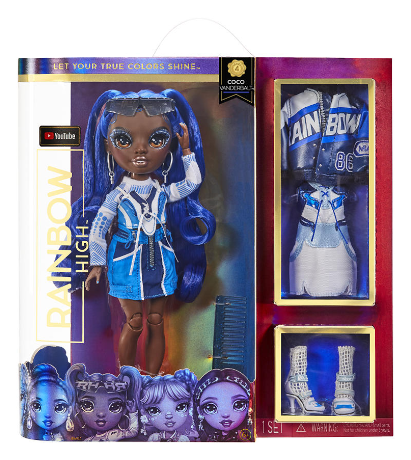Rainbow high core fashion doll s4- coco vanderbalt