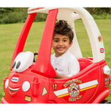 Little Tikes jeździ i ratuje przytulny samochód strażacki w wersji coupe