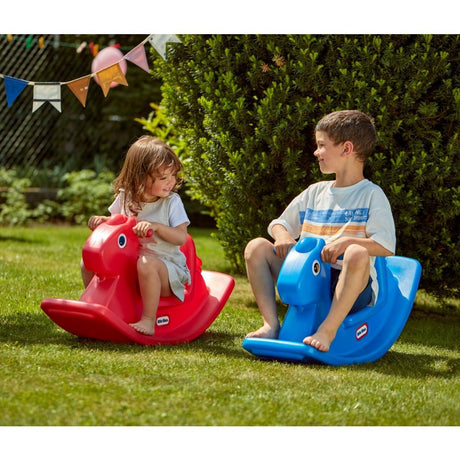 Konik na biegunach Little Tikes 42,6x29x85,5 cm niebieski
