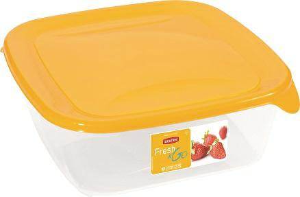 Curver verse verpakking voor levensmiddelen 2,9l ♪ geel transparant ♪