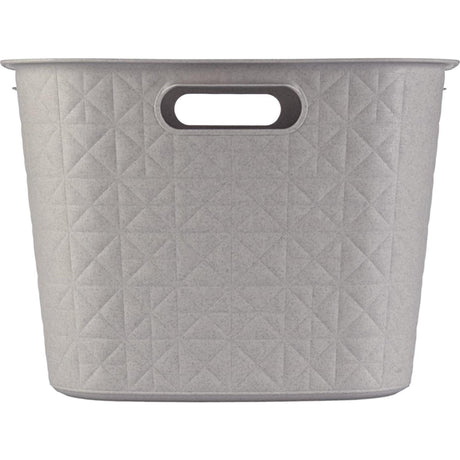 Kosz na bieliznę Curver Softex 45l, kolor ciemnoszary, 57x37x27cm