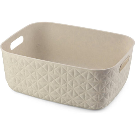 Kosz do przechowywania Curver Softex m - 12,5 l kredowo-biały 38x29x14cm
