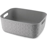 Kosz do przechowywania Curver Softex m - 12,5 l, kolor ciemnoszary, 38x29x14cm