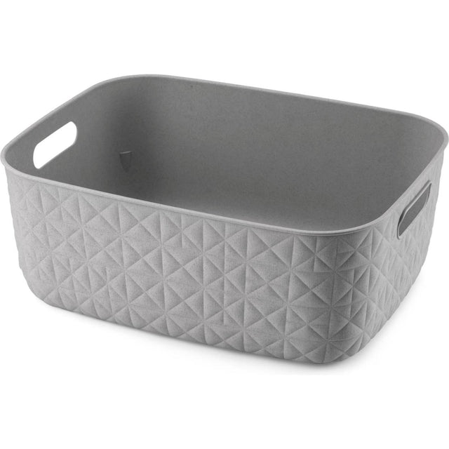 Kosz do przechowywania Curver Softex m - 12,5 l, kolor ciemnoszary, 38x29x14cm