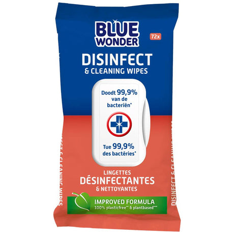 Chusteczki do dezynfekcji Blue Wonder 72 szt.