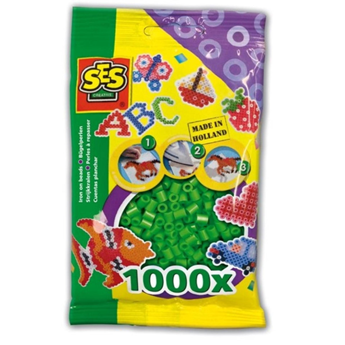 Koraliki do naprasowania Ses trawa zielona 1000 szt.
