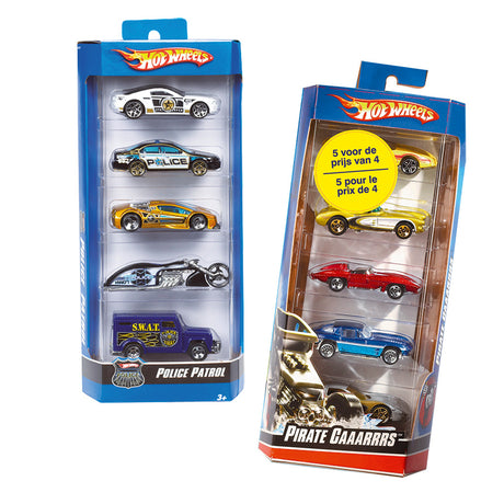 Zestaw 5 odlewanych samochodów Hot Wheels