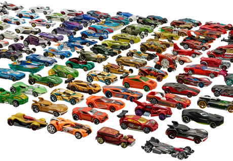 Różne samochody odlewane ciśnieniowo Mattel Hot Wheels | 72 sztuki