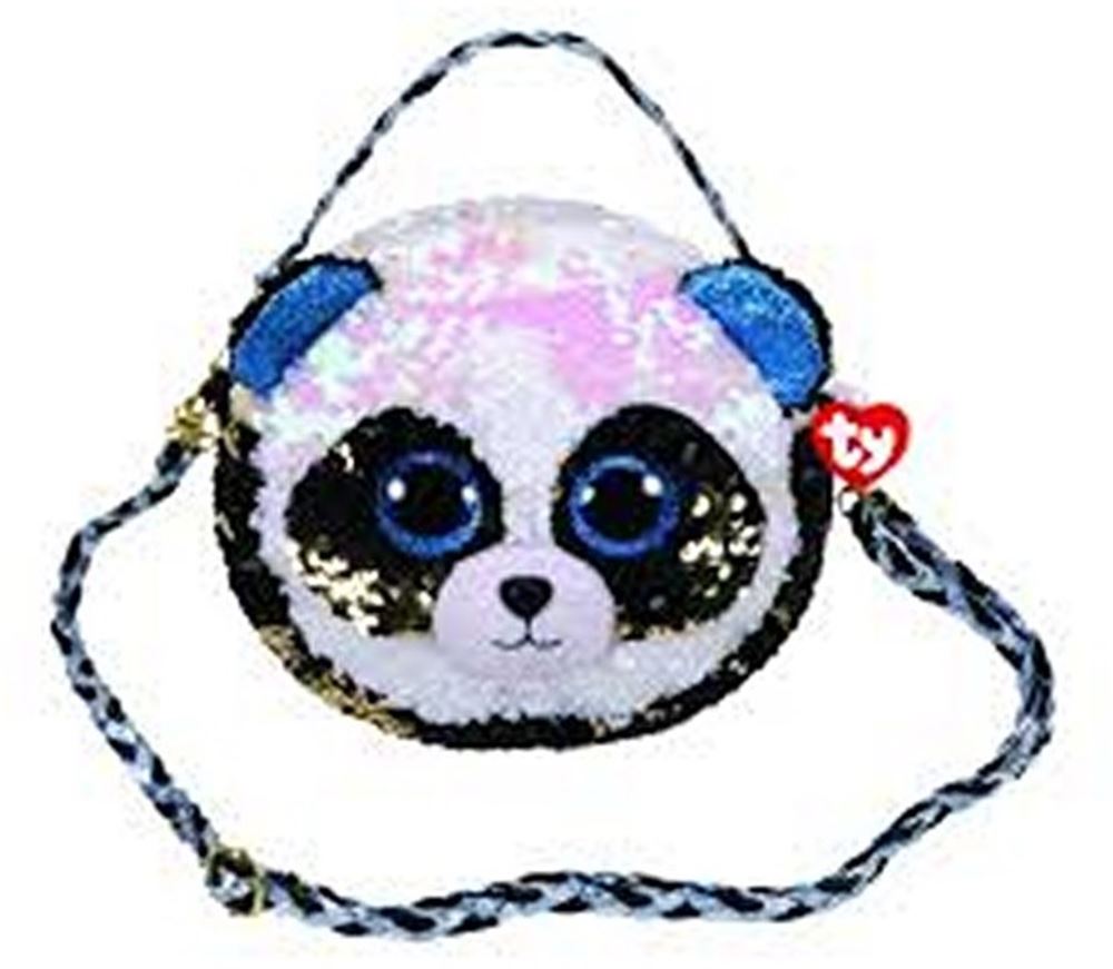 Ty schoudertas bamboo panda. 17x4x14 cm. | 3 stuks
