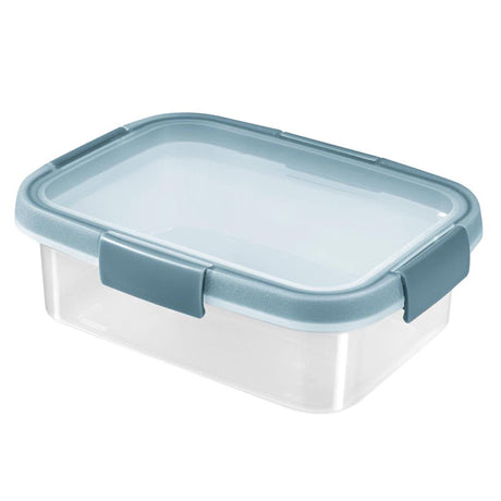 Pojemnik na żywność Curver Smart Fresh Eco o pojemności 1 l, w kolorze smokey grey, przezroczysty