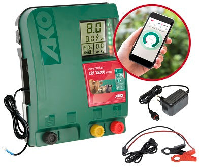 Produkty Ako Elektrownia Xdi 10000 Inteligentne urządzenie ogrodzeniowe 12 V