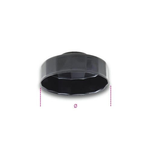 Klucz do filtra oleju Beta samozaciskowy 1493 ø65mm (nml)