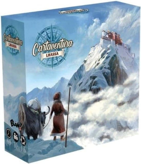Gra karciana Cartaventura - Lhasa podróżuje do Indii i Tybetu