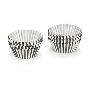 Papierowe foremki na muffiny Patisse w czarno-białe paski 200 sztuk 5cm
