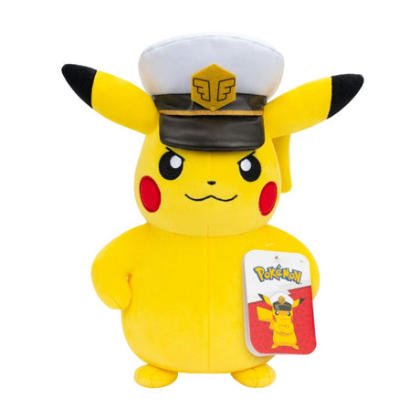 Pokemon Jazwares - plusz 20cm - Kapitan Pikachu