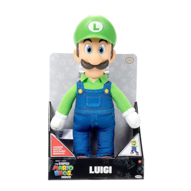 Przytulanka Super Mario Luigi 38 cm